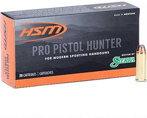 HSM Pro Pistol Hunter .41 Remington Magnum 210 Grain Jacketed Hollow Case 20 Rounds